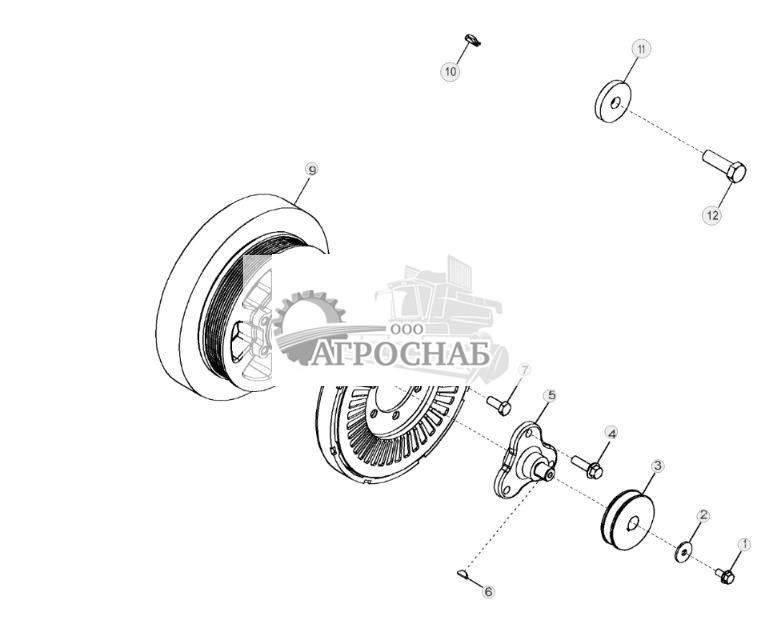 1305 Шкив коленчатого вала - ST259596 1038.jpg